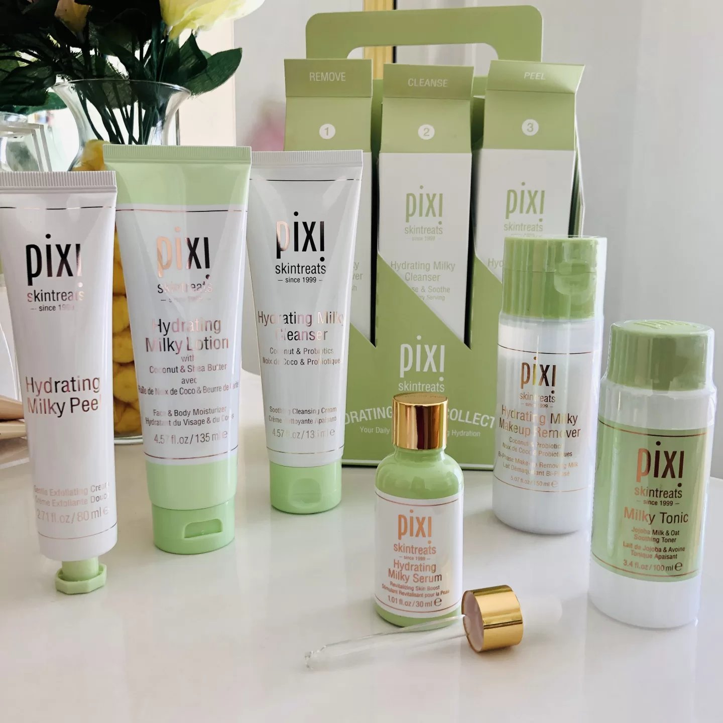 The Hydrating Milky Collection by Pixi Beauty review